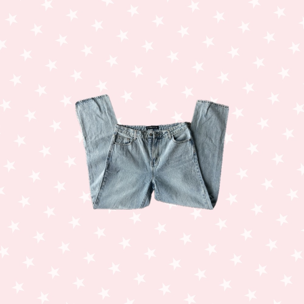 Lioness Blue Straight Leg Jeans